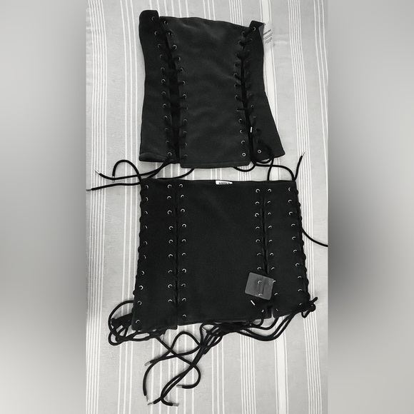 Hidden Cult Other - Hidden Cult lace up set